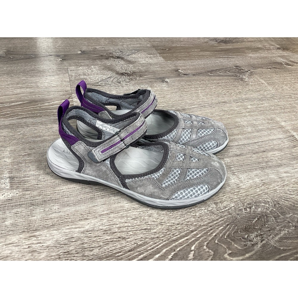 Merrell Siren 2 Wrap Gray Shoes Sandals J033738 Womens Size 5 Slip On Grey